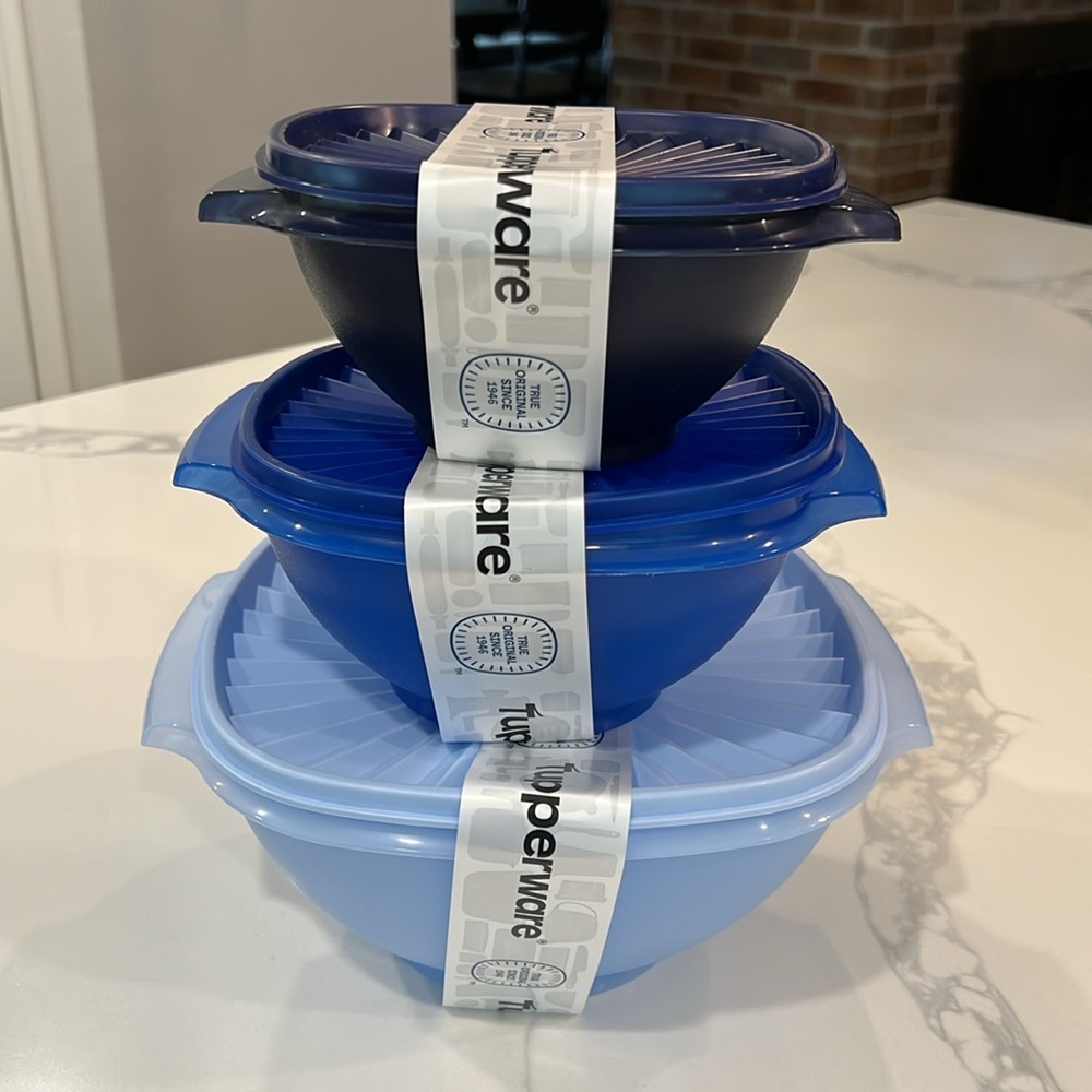 💙 Tupperware Set 3pc. - Picture 9 of 12